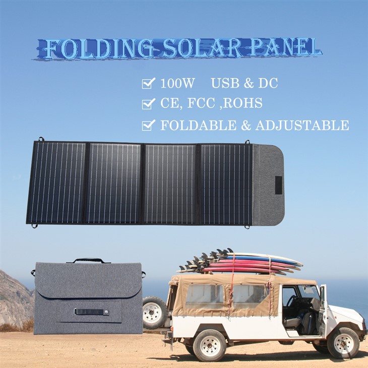 पोर्टेबल सौर पैनल 100W